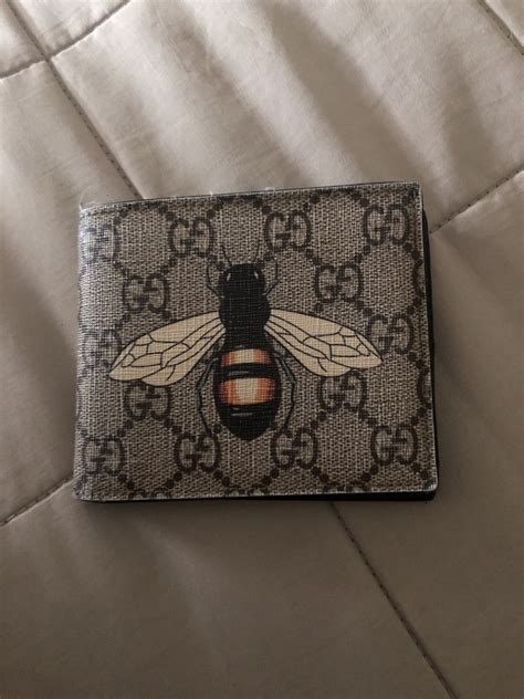 goat gucci wallet|Gucci bee wallet.